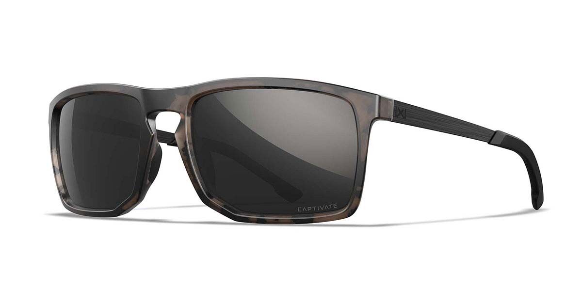 Wiley X AXE Polarized AC6AXE05 Men's Sunglasses Tortoiseshell Size 56