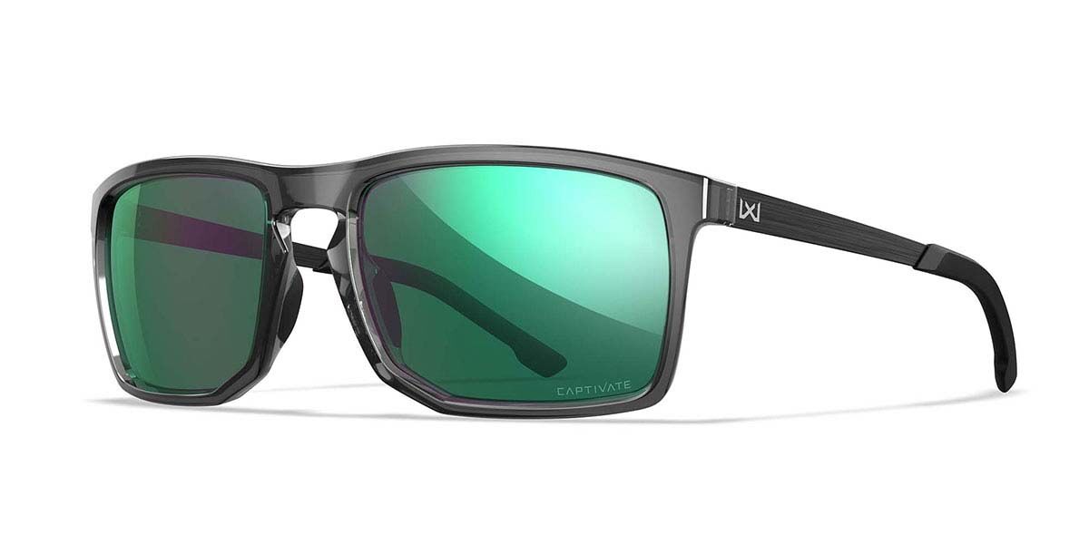 Wiley X AXE Polarized AC6AXE07 Men's Sunglasses Grey Size 56