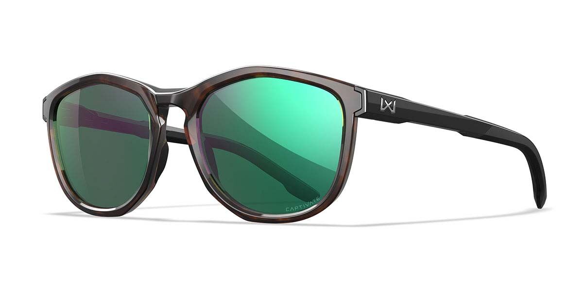Wiley X BRAVO Polarized AC4BRV07 Men's Sunglasses Tortoiseshell Size 52