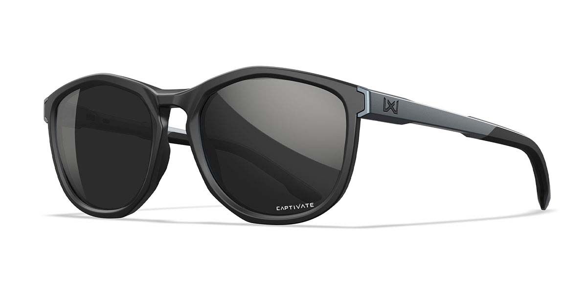 Wiley X BRAVO AC4BRV05 Men's Sunglasses Black Size 52
