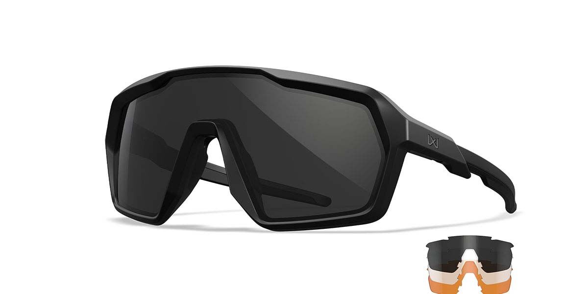 Wiley X CITADEL With Spare Lens CHCTD08 Men's Sunglasses Black Size 145
