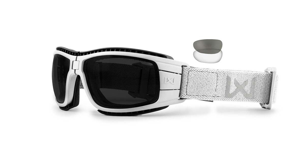 Wiley X LYNX With Spare Lens 1501W Men's Sunglasses White Size 72