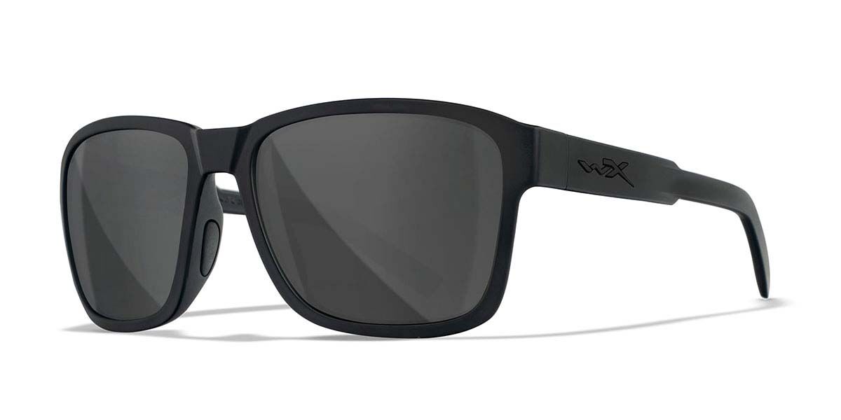 Wiley X Trek AC6TRK02 Men's Sunglasses Black Size 57