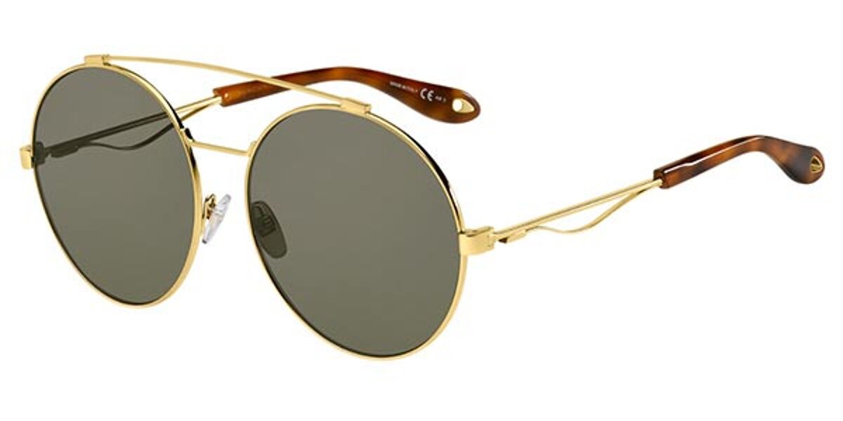 Givenchy GV 7048/S J5G/70 Sunglasses Gold | VisionDirect Australia