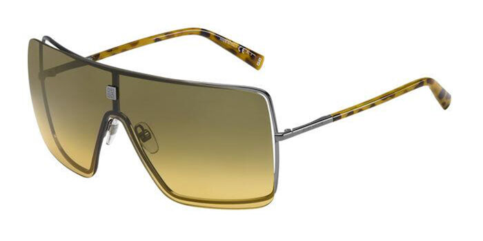 Givenchy GV 7013/S RAF8U Single Lens Black Sunglasses  display picture 1