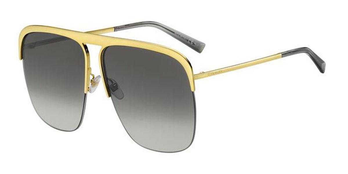 Givenchy Gvspeed Oversized Square-frame Gold-tone Sunglasses In Green |  ModeSens