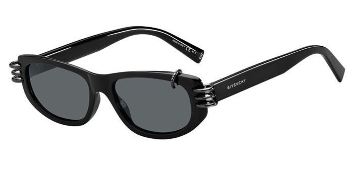 Givenchy GV 7013/S sunglasses Givenchy GV 7013/S RAF8U Single Lens Black Sunglasses  main image 3