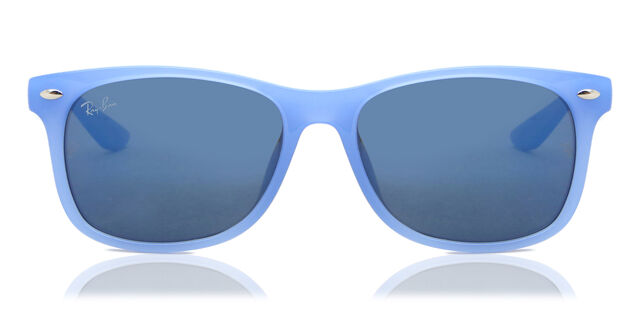 RJ9052S Junior New Wayfarer sunglasses Transparent Opal Blue