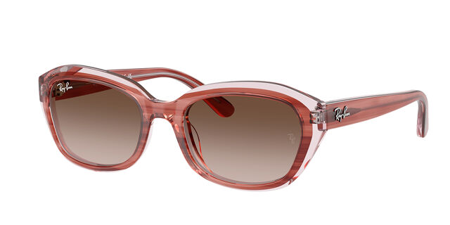 Ray-Ban Kids RJ9081S 717313 Geometric Striped Pink On 