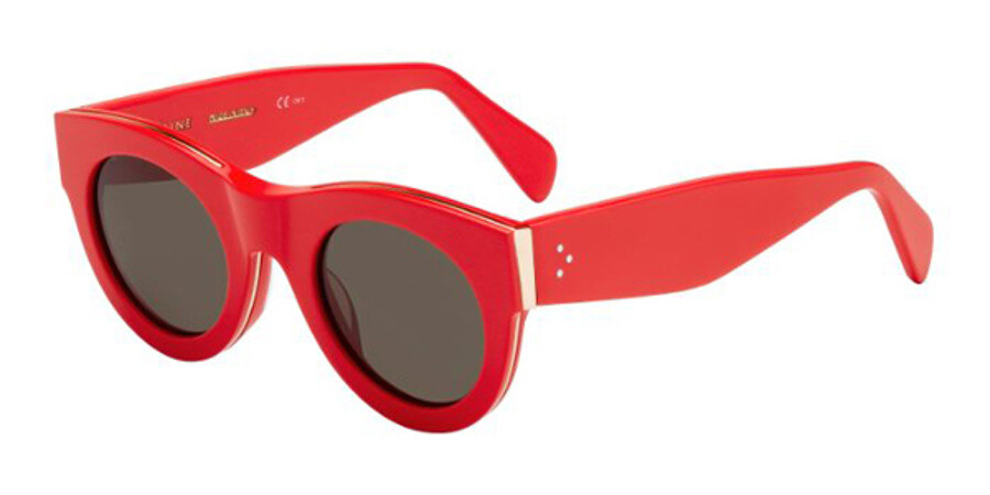 Celine Strat Circle ANM/70 rood Zonnebril Kopen | SmartBuyGlasses NL