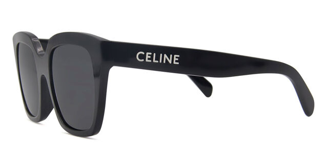 Celine CL40198F Asian Fit 01A Cat Eye Shiny Black Sunglasses  display picture 1