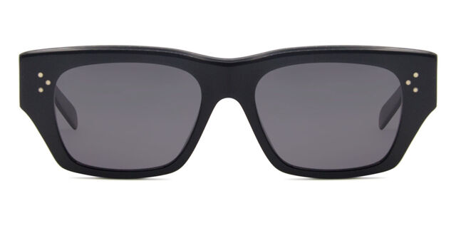 Celine CL40297U Polarized 01D Square Shiny Black Sunglasses  display picture 1