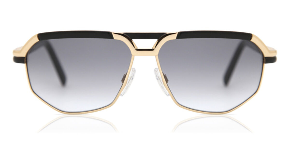 Cazal 9056 001 Sunglasses In Black Gold Smartbuyglasses Usa