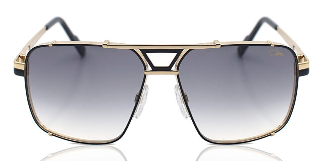 Cazal 9099 001 Pilot Black Gold Sunglasses | SmartBuyGlasses US display picture 3
