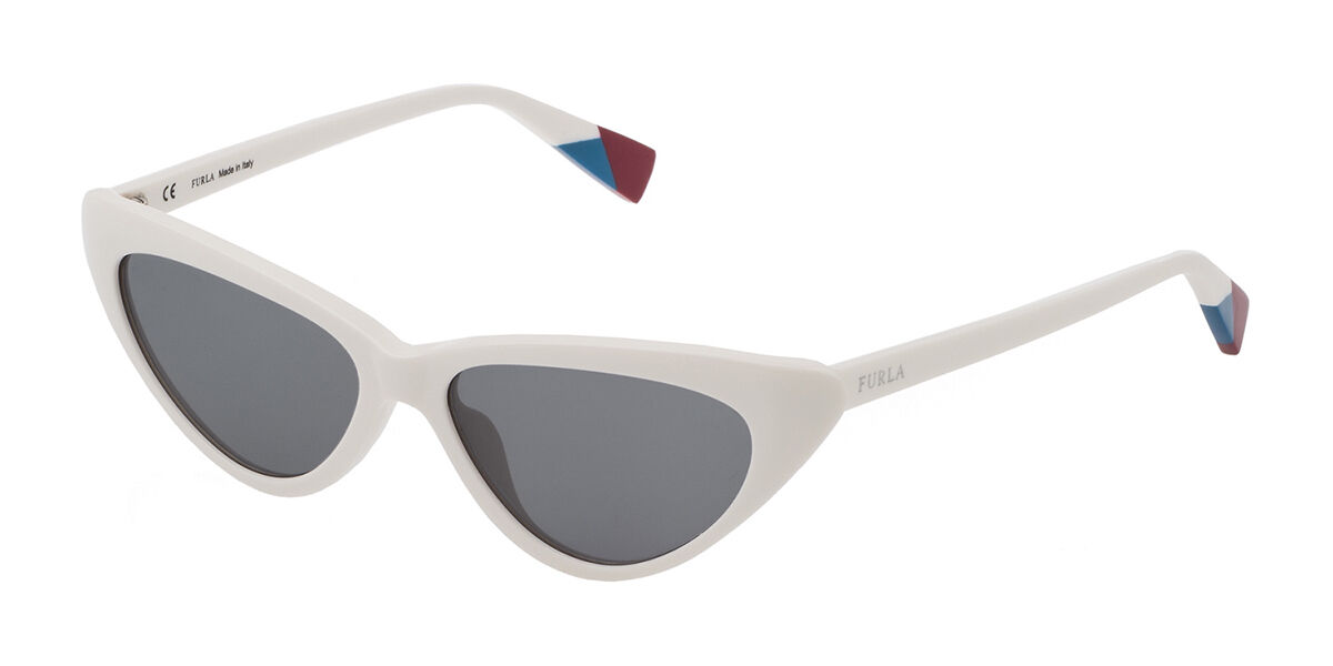 Furla SFU283N 03GF Sunglasses White | VisionDirect Australia