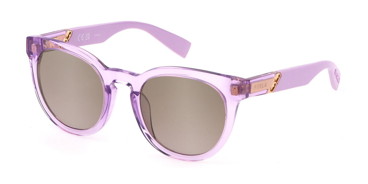 Photos - Sunglasses Furla SFU687 6PFG Women's  Purple Size 51 