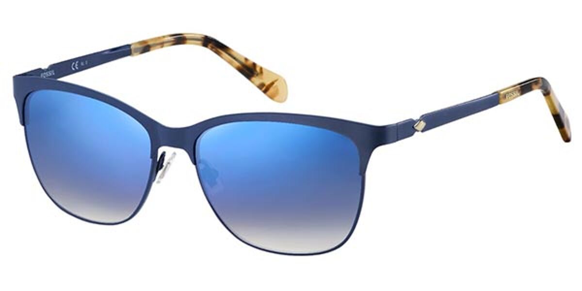 Fossil FOS 2078/S FLL/KM Sunglasses Blue VisionDirect Australia