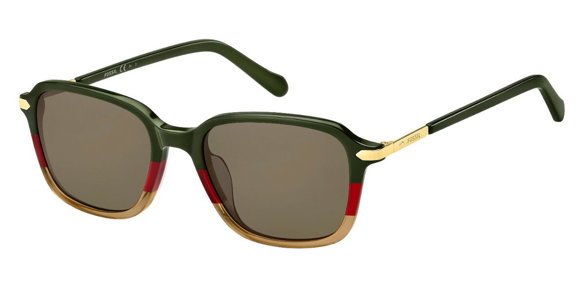 fossil green sunglasses