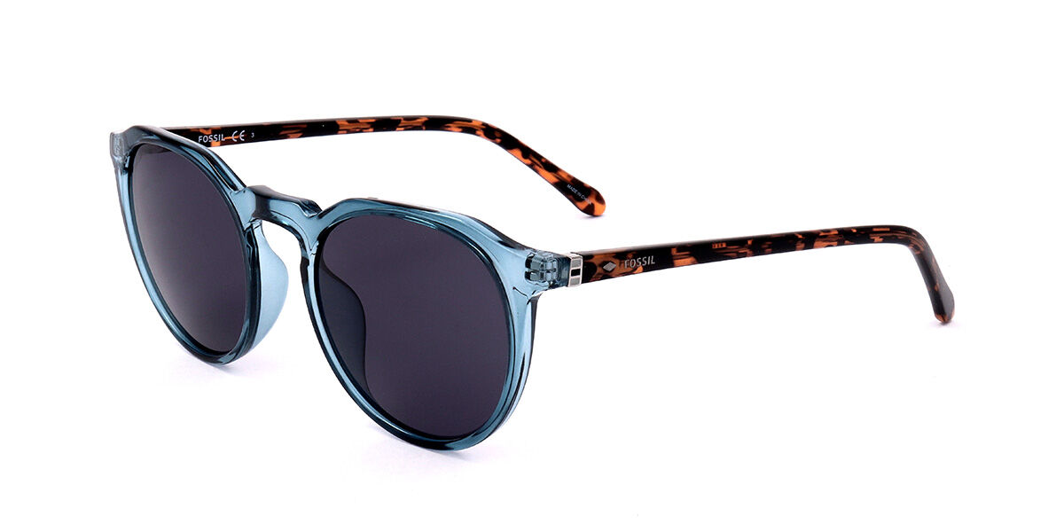 fossil sunglasses blue