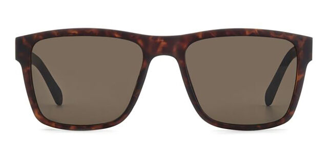 Fossil FOS 2155/G/S N9P/70 Square Dark Tortoise Sunglasses  display picture 2