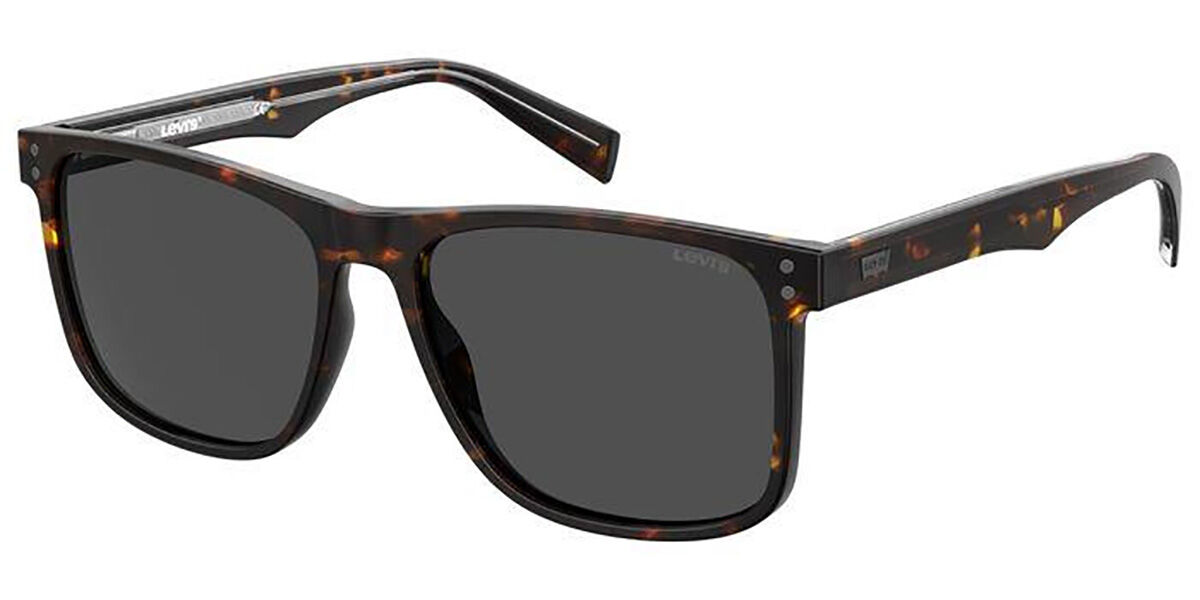 Levi's LV 5004/S 086/IR Sunglasses in Dark Tortoise | SmartBuyGlasses USA