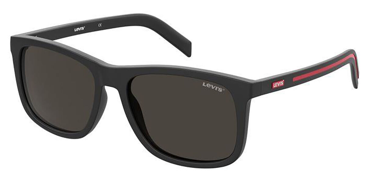 Photos - Sunglasses Levis Levi's Levi's LV 5025/S 003/IR Men's  Black Size 56 