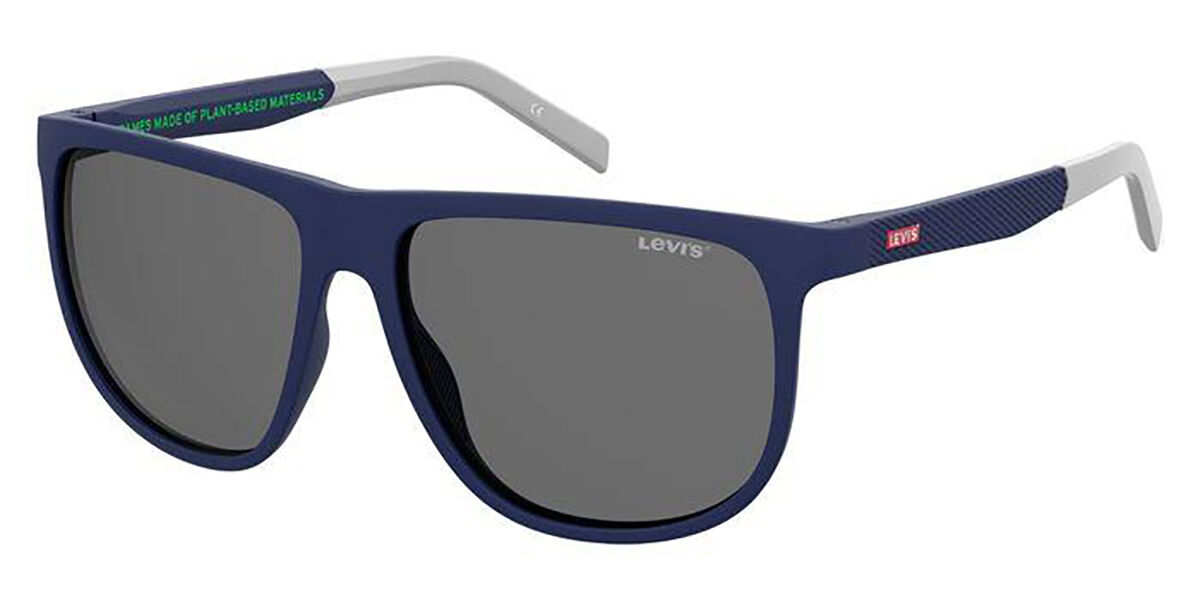 Levi's LV 5029/S Polarized 4NZ/M9 Sunglasses Matte Blue | VisionDirect ...