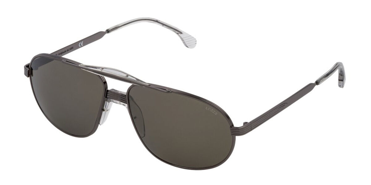 Lozza SL2368 Ziloro 568X Óculos De Sol Masculino Cinzas