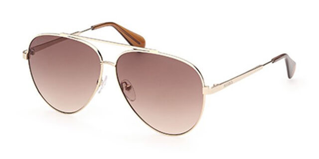 Max & Co. MO0007 32F Pilot Gold Sunglasses | SmartBuyGlasses US display picture 3