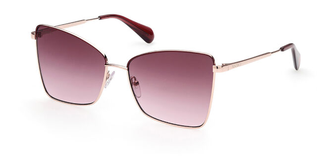 Max & Co. MO0027 28T Cat Eye Shiny Rose Gold Sunglasses  display picture 1