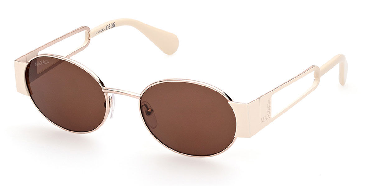 Max & Co Rose Gold Metal & Plastic Sunglasses
