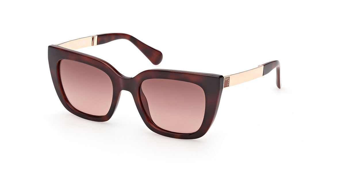 Max & Co Mo0157 52f Women's Sunglasses  Size 52 In Brown