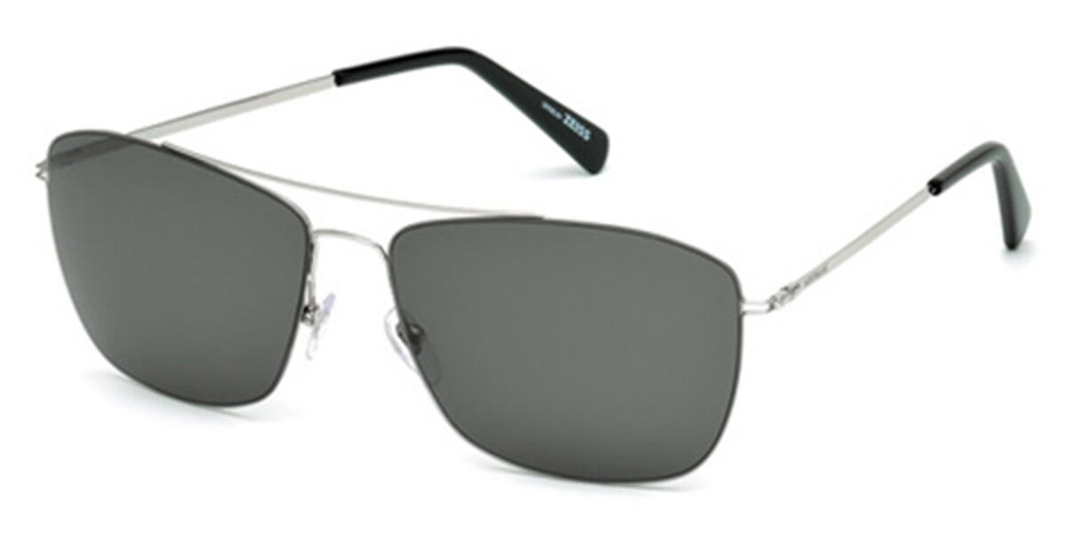 Mont Blanc MB594S 16A Sunglasses in Silver | SmartBuyGlasses USA