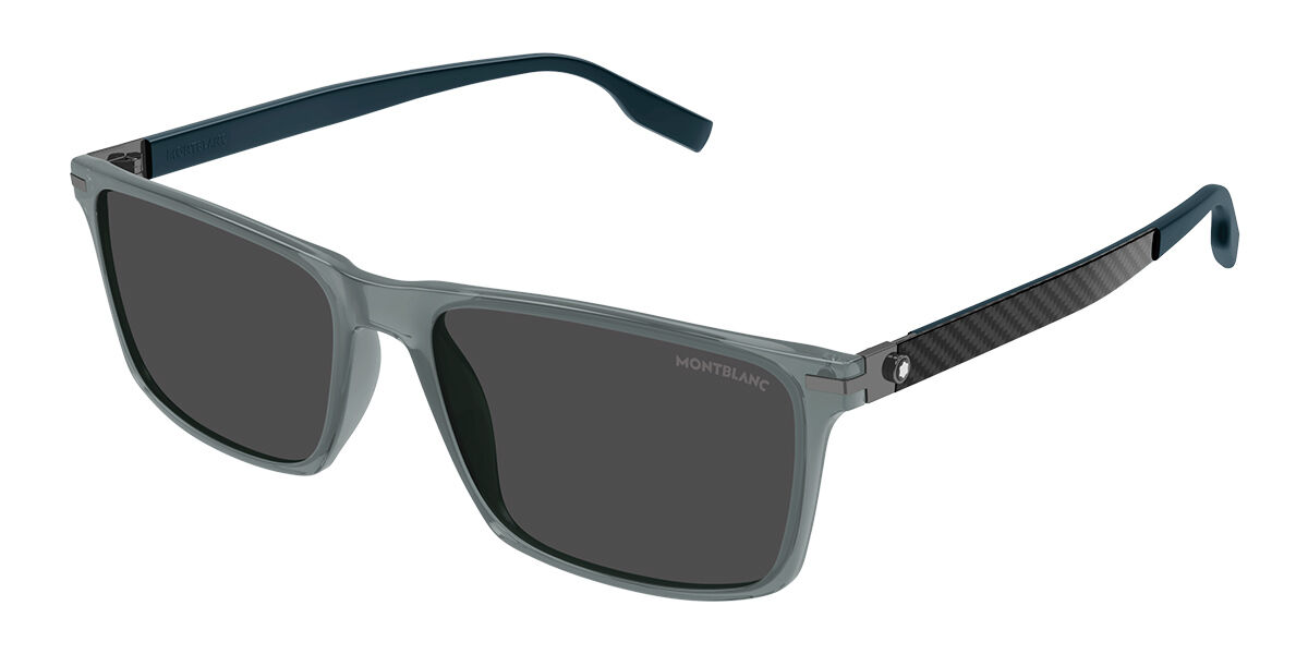 Mont Blanc MB0249S 003 Sunglasses Grey | VisionDirect Australia