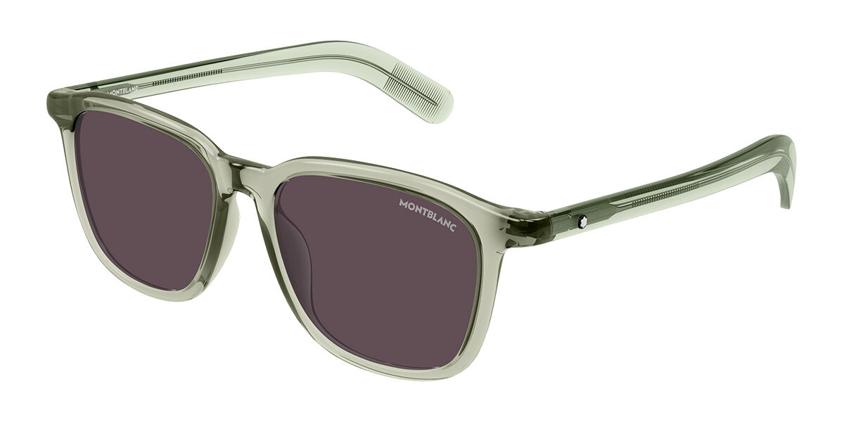 Montblanc MB0497S 005 Grüne Herren Sonnenbrillen
