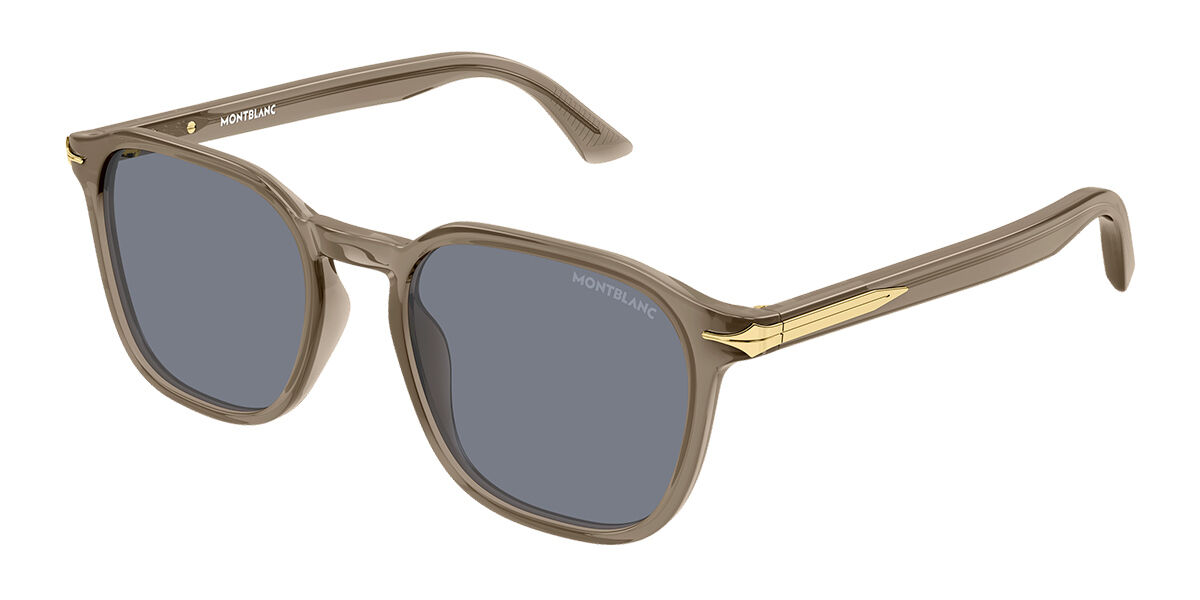 Montblanc MB0516S 004 Braune Herren Sonnenbrillen