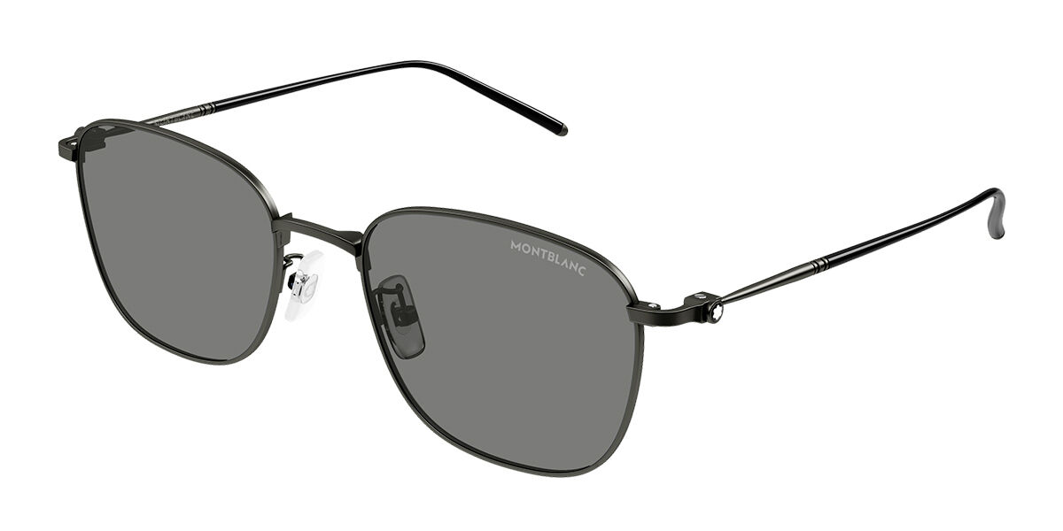 Montblanc MB0527SA Asian Fit 003 Gunmetal Herren Sonnenbrillen