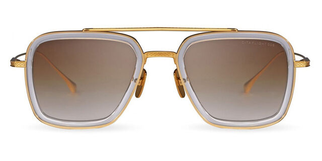 Lunettes de Soleil Dita 7806-L-CLR-GLD-52 Clear/Yellow