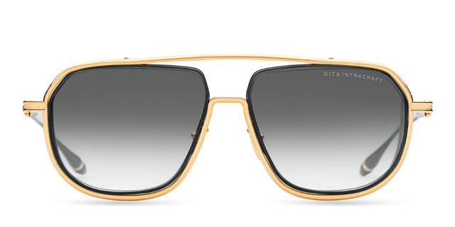Lunettes de Soleil Dita Intracraft DTS165-A-01 Yellow Gold/Black