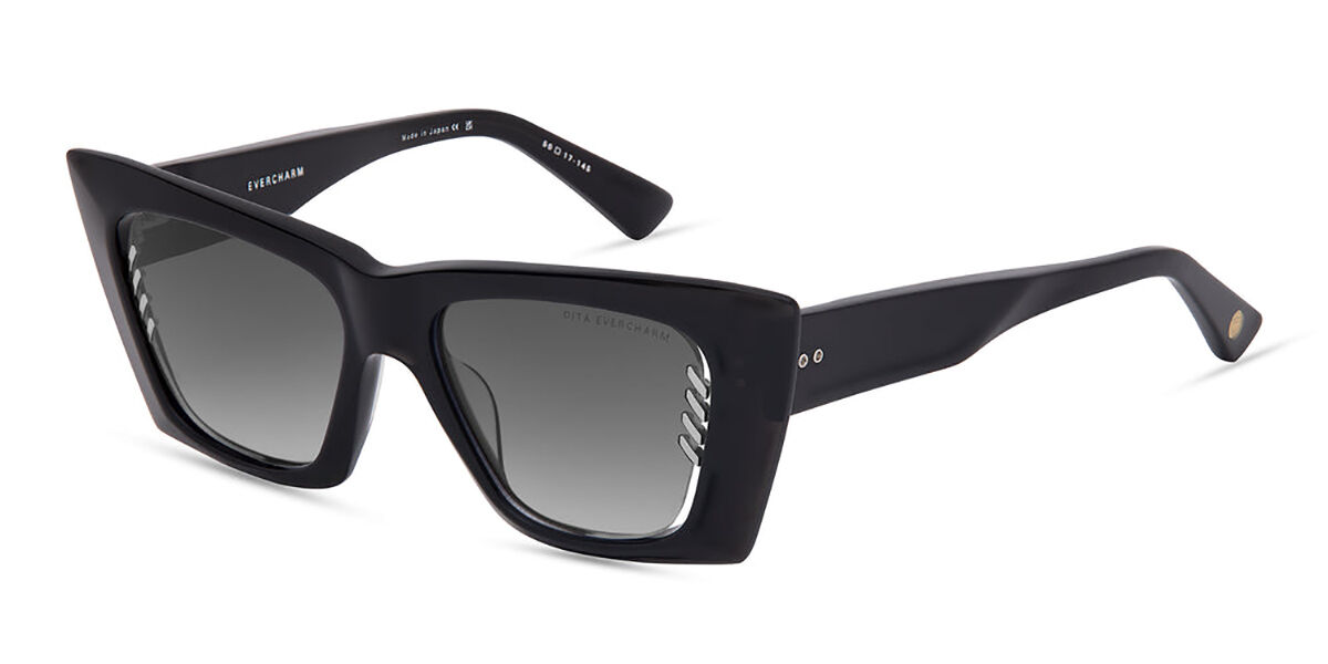 Evercharm サングラス Black Glass/Silver | SmartBuyGlasses JP
