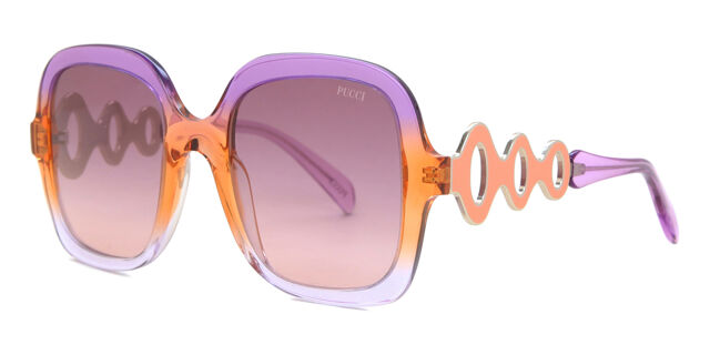 Emilio Pucci EP0173 83Z Square Transparent Purple Pink  display picture 2
