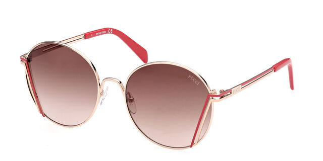 Emilio Pucci EP0180 28F Round Shiny Rose Gold Sunglasses  display picture 1