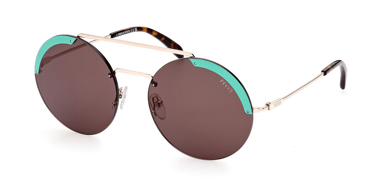 UPC 889214324795 product image for Pucci Emilio Pucci EP0189 28E Women’s Sunglasses Gold Size 58 | upcitemdb.com