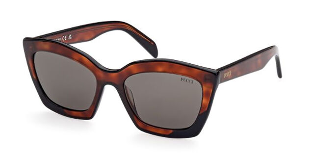 Emilio Pucci EP0195 56A Cat Eye Black Tortoise Sunglasses  display picture 2