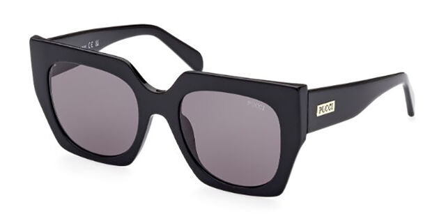 Emilio Pucci EP0197 01A Cat Eye Shiny Black Sunglasses  display picture 3