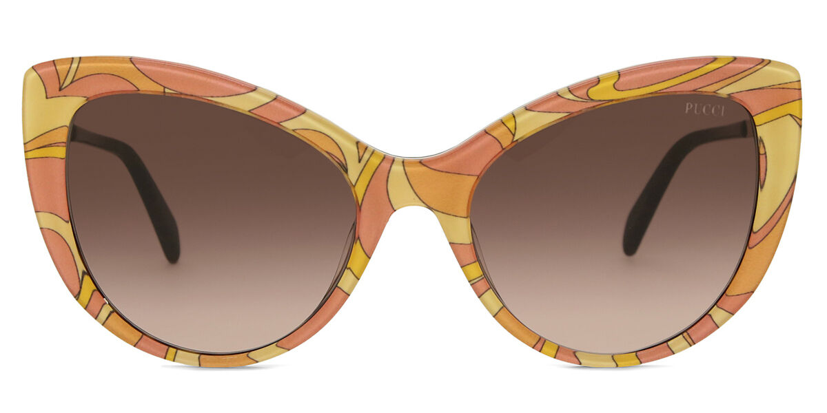 EMILIO PUCCI 正規品 EP606S サングラス エミリオプッチ EMILIO PUCCI 正規品 EP606S 茶色 サングラス エミリオプッチ