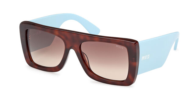 Emilio Pucci EP0230 53F Square Dark Brown Tortoise  display picture 2
