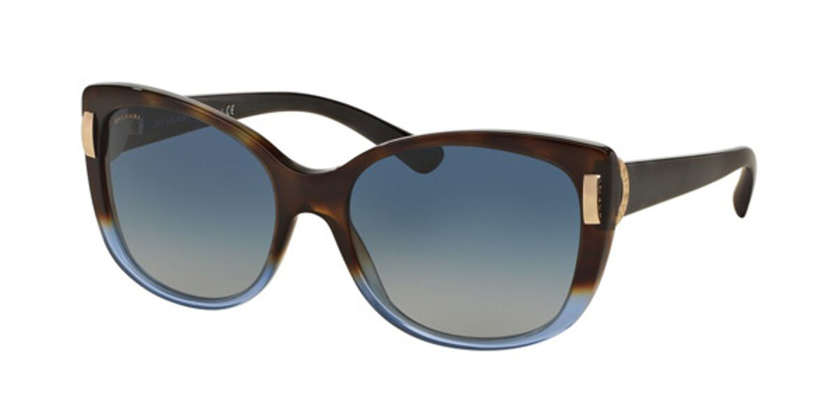 Bvlgari BV8170 53634L Sunglasses in Blue | SmartBuyGlasses USA