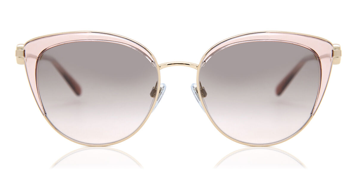Bvlgari BV6133 20143B Sunglasses in Pink Gold/Transparent Pink ...