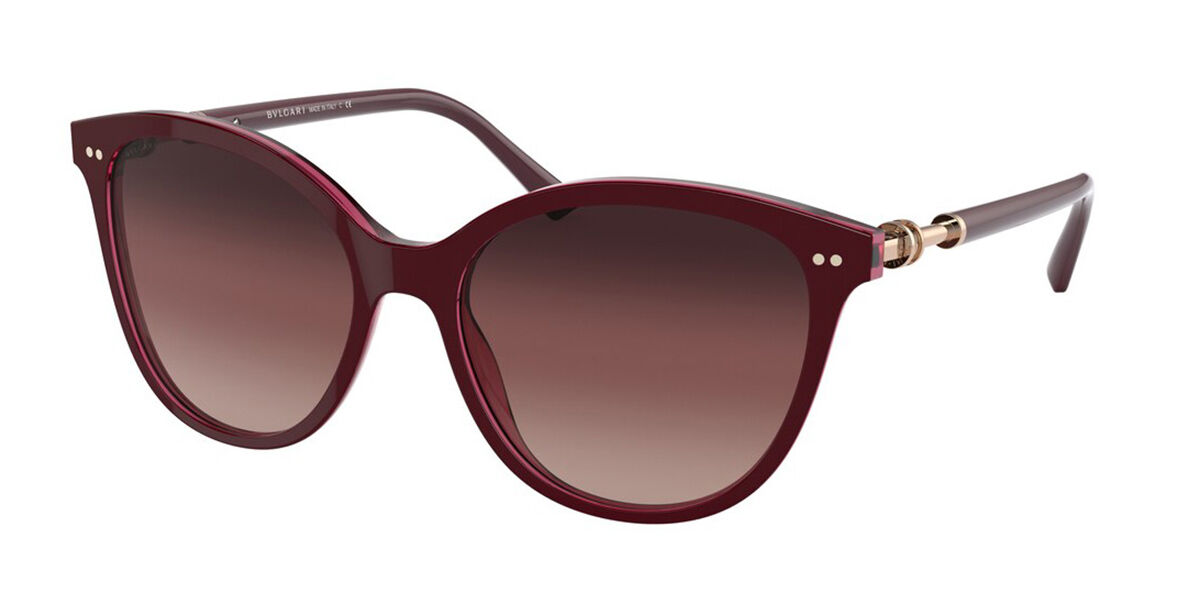 EAN 8056597438575 product image for Bvlgari BV8235F Asian Fit 5469E2 55 Solbriller Kvinder Burgundy | upcitemdb.com